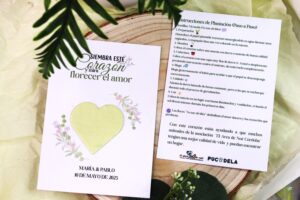 Tarjeta Corazón Plantable Lowcost