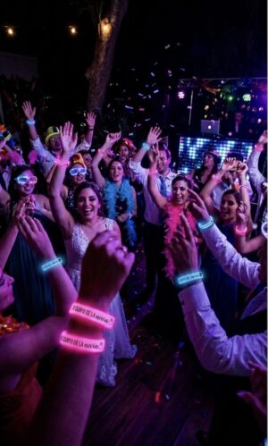Pulseras fluorescentes